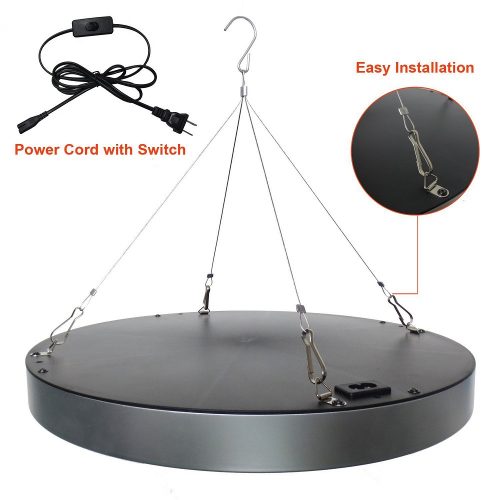round LED grow light 50w, LED grow lights manufacturer
