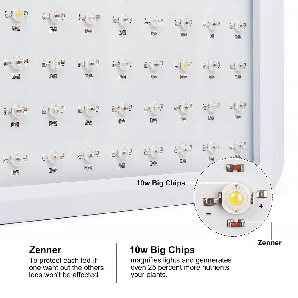 full spectrum LED grow light 600w/1000w