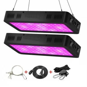 Veg & Bloom Double Switch full spectrum LED grow light 600w 900w 1200w