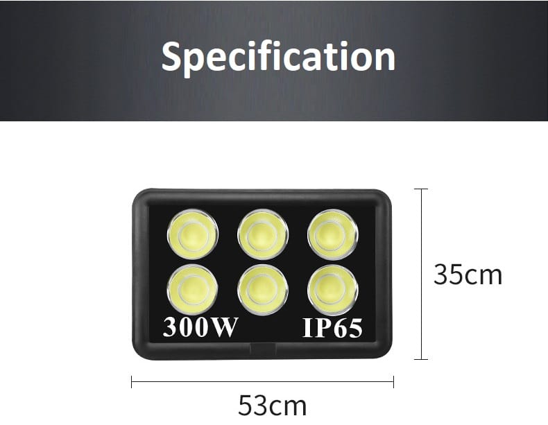 outdoor LED flood light