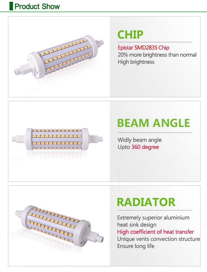 new model R7S LED corn light 8w-20w