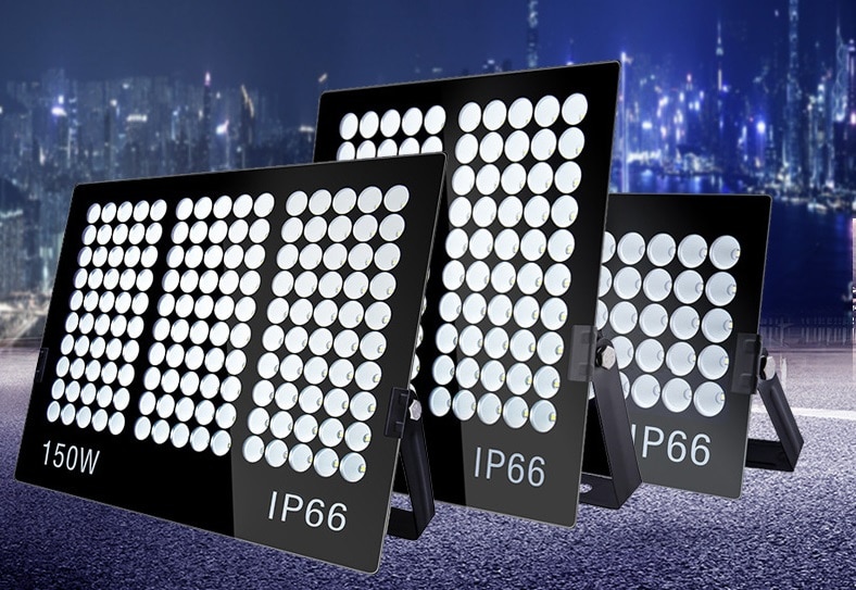 slim outdoor LED flood light 50w-150w